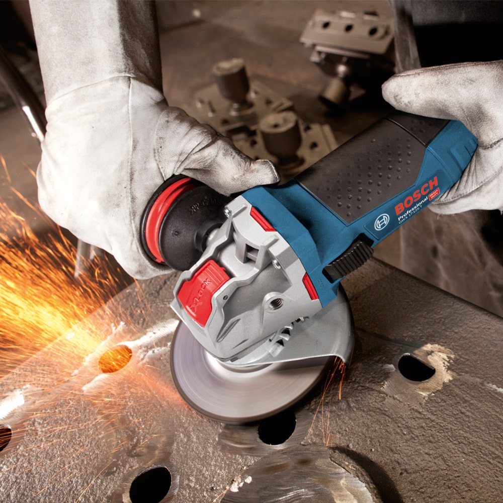 BOSCH X-LOCK™ 1700W 125mm Angle Grinder GWX 17-125 T 06017C5042 collection | LIDL