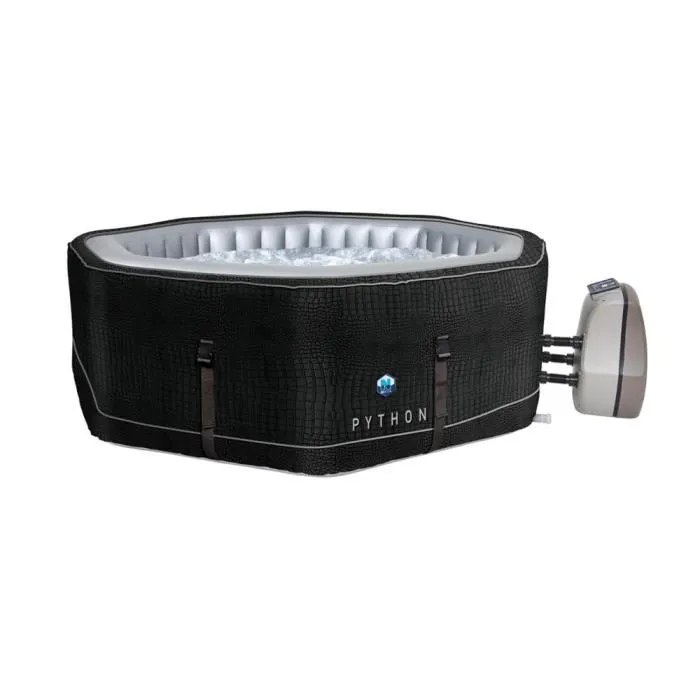 Spa gonflable octogonal NetSpa Python - 5/6 personnes - 1.95m x 1.95m x 70cm collection | LIDL