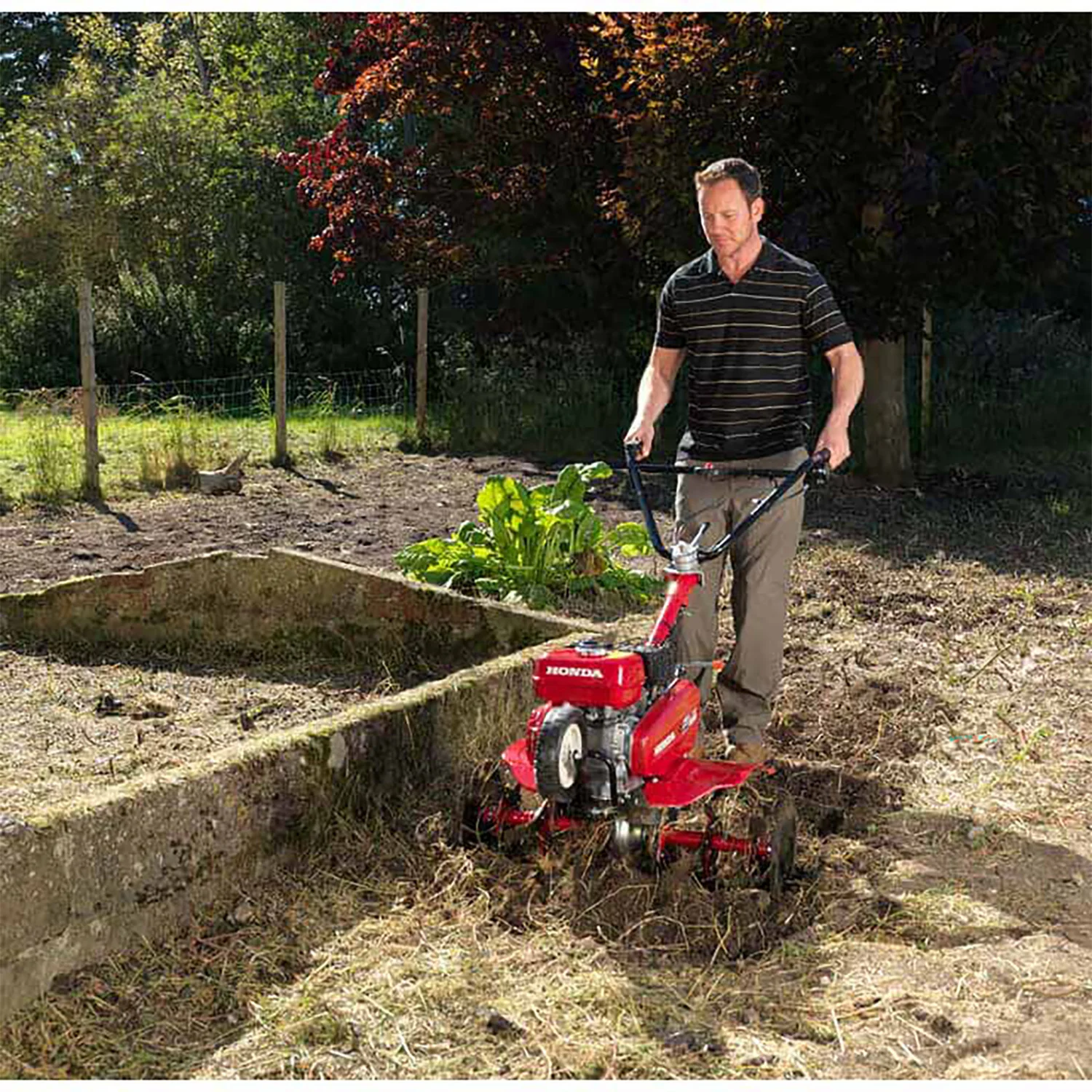 Honda FJ500 DER Petrol Compact Tiller collection | LIDL