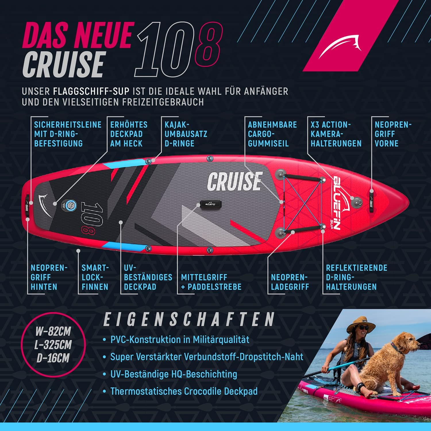 Bluefin Cruise SUP Board Set collection | LIDL