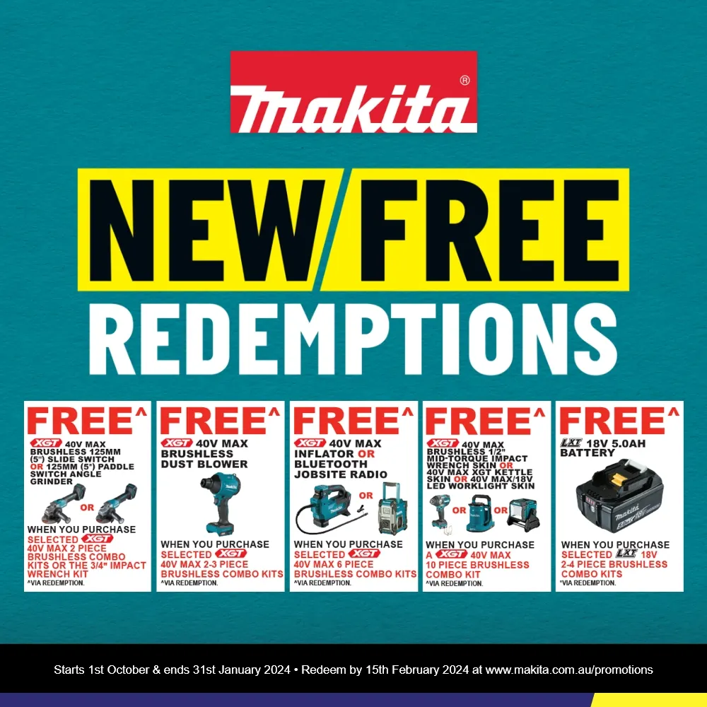 MAKITA 18V BRUSHLESS 10 PIECE 3 X 5.0AH COMBO KIT DLX1042TX1 collection | LIDL