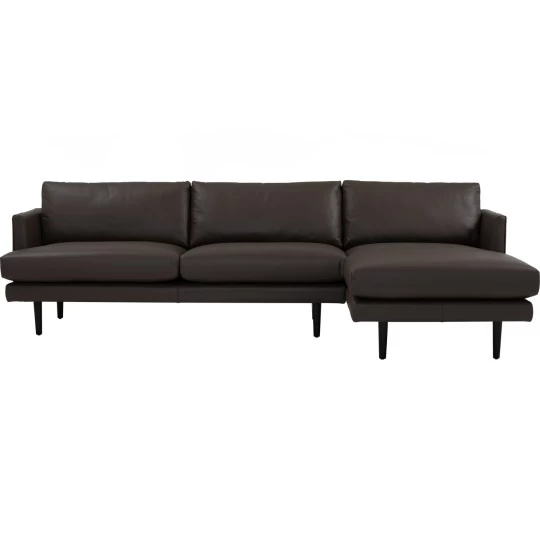 L-Shaped Sofa. Dark Chestnut collection | LIDL