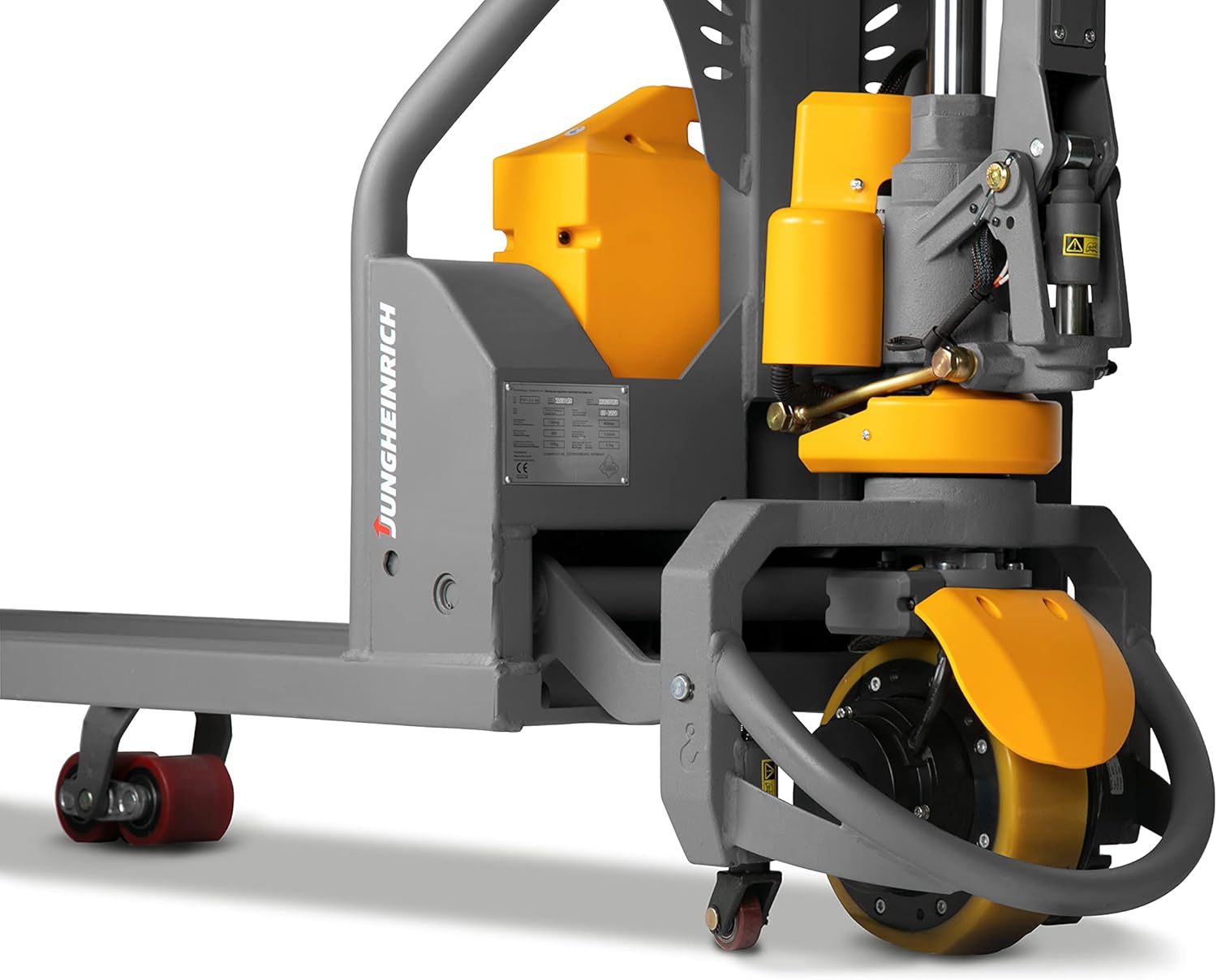 Jungheinrich AME 13 Electric pallet truck collection | LIDL