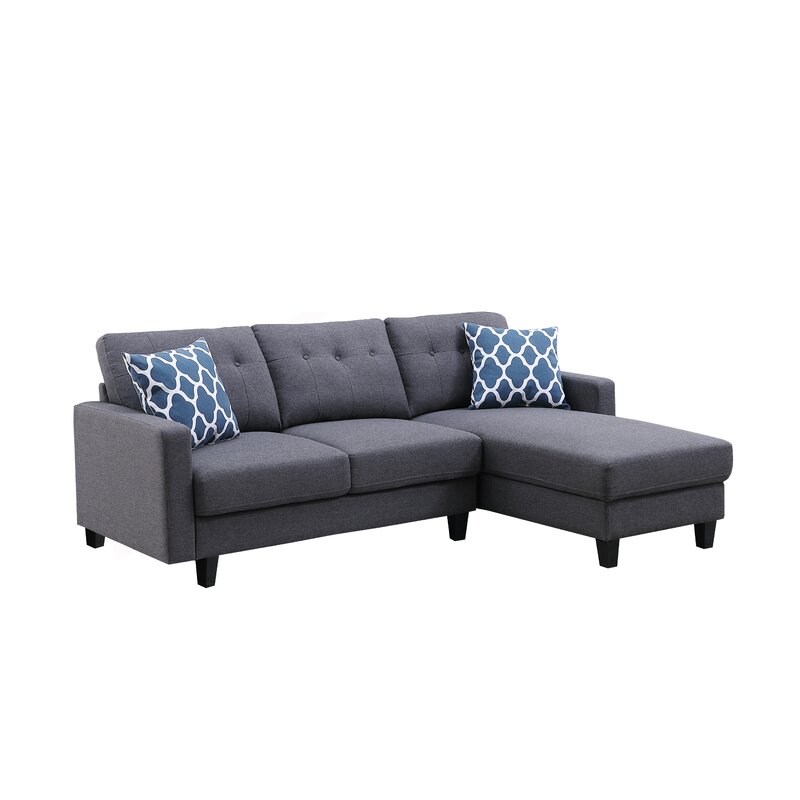 Yadira 84 Wide Reversible Sofa & Chaise collection | LIDL