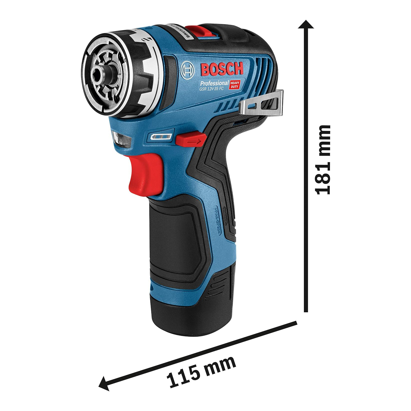 Bosch Professional 12V System GSR 12V-35 FC cordless drill/driver collection | LIDL