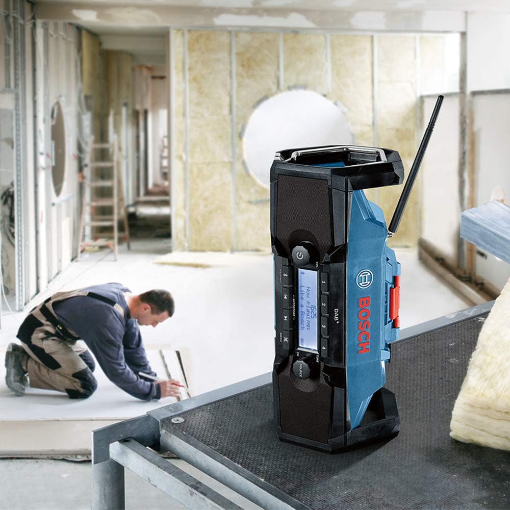 BOSCH 18V Bluetooth & DAB+ Worksite Radio Skin GPB 18V-2 SC 06014A3140 collection | LIDL