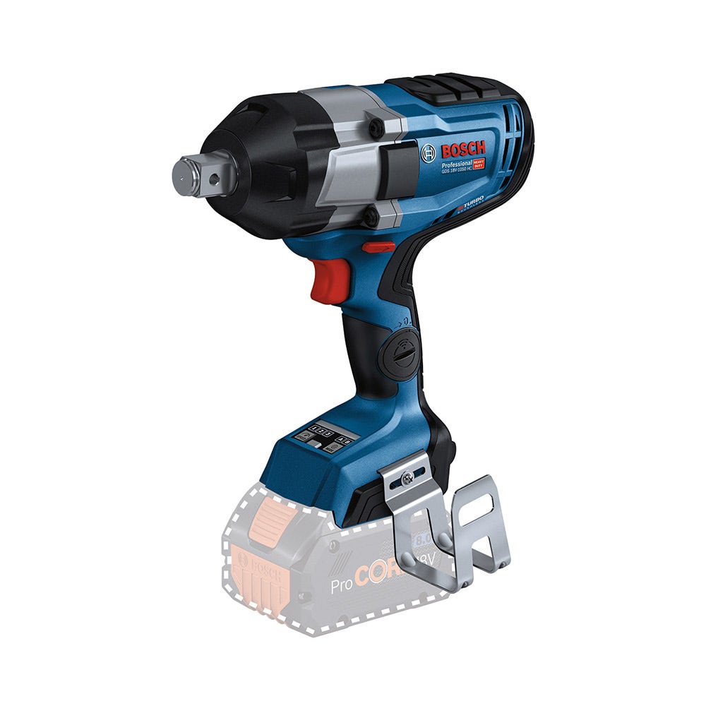 BOSCH 18V Brushless 1/2inch Impact Wrench Skin GDS 18V-1000 0.601.9J8.000 collection | LIDL