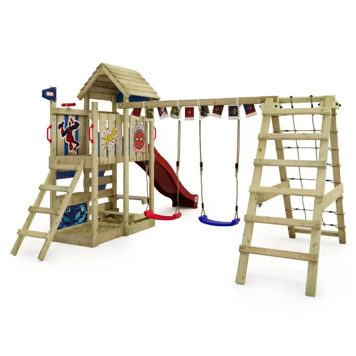 MARVEL's Spider-Man Story climbing frame by Wickey collection | LIDL