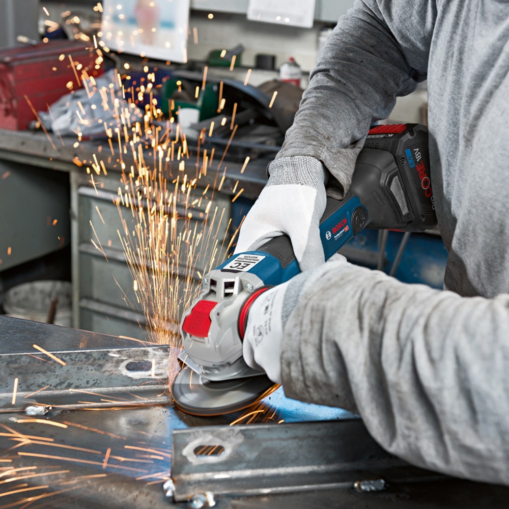 BOSCH X-LOCK™ 18V Brushless 125mm Angle Grinder Skin GWX 18V-10 C 06017B0200 collection | LIDL