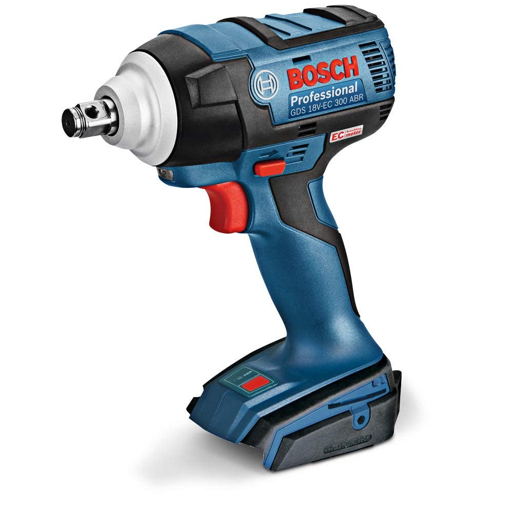 BOSCH 18V Brushless 300Nm Impact Wrench Skin GDS 18V-300 ABR 0615990L6K collection | LIDL
