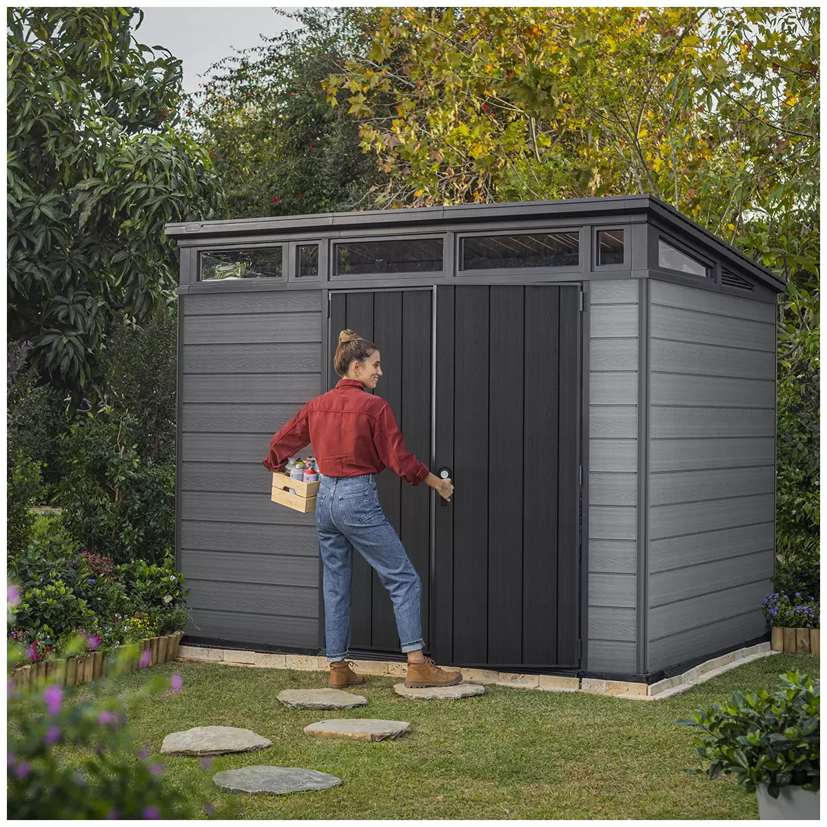 Keter Cortina 9 x 7 Shed collection | LIDL