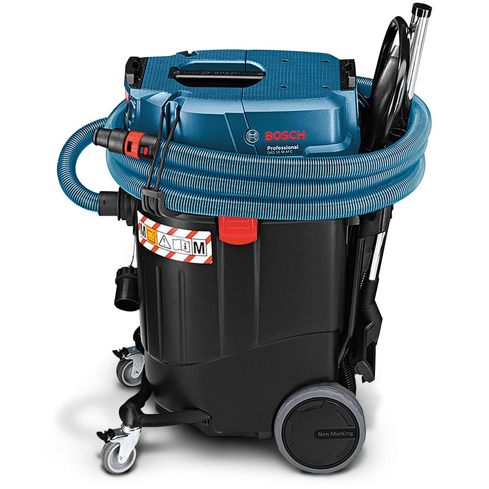 BOSCH 1380W 55L M-Class Wet/Dry Industrial Vacuum Extractor GAS 55 M AFC 06019C3340 collection | LIDL