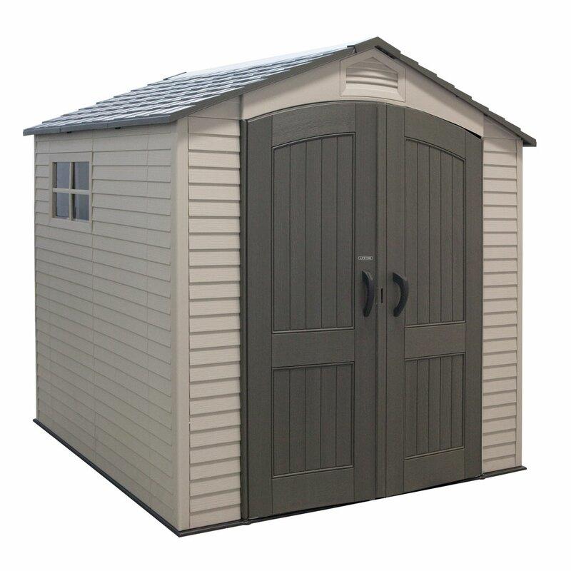 7 ft. W x 7 ft. D Plastic Storage Shed collection | LIDL