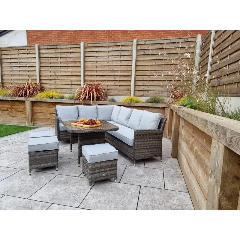Auberta Wicker 9 - Person Garden Lounge Set collection | LIDL