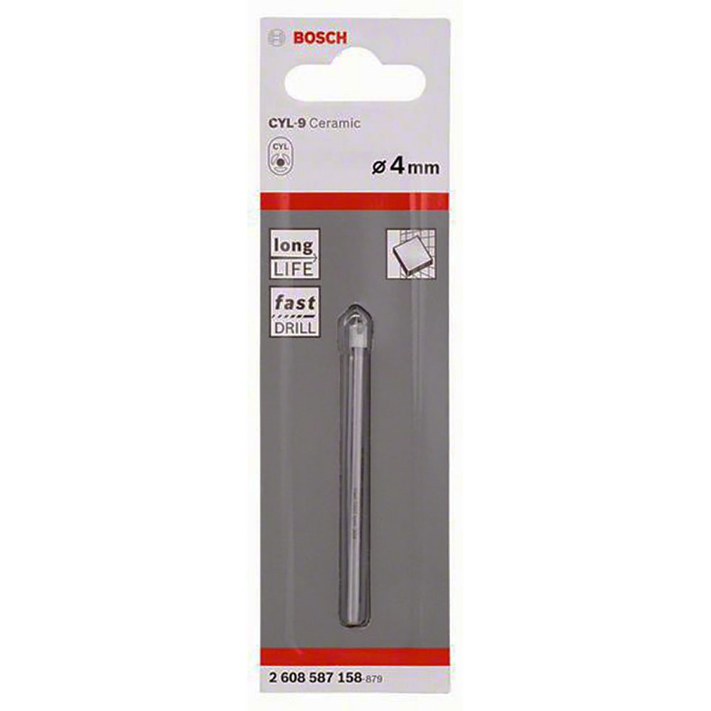 BOSCH 4.0 x 70mm TCT Glass & Tile Drill Bit - CYL-9 CERAMIC collection | LIDL