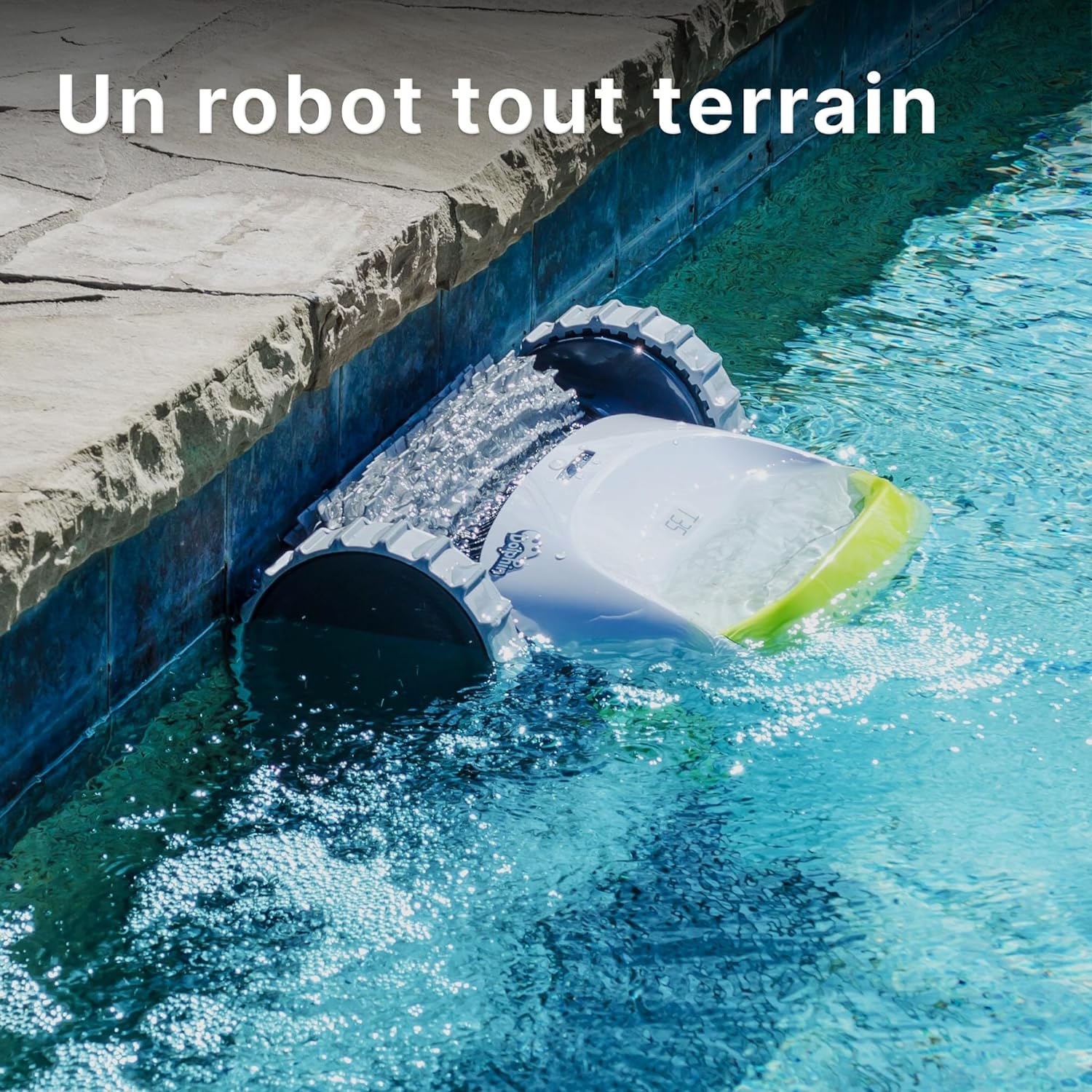 DOLPHIN T35 Electric Pool Cleaner Robot - Wall cleaning. in-ground pool up to 12 m collection | LIDL