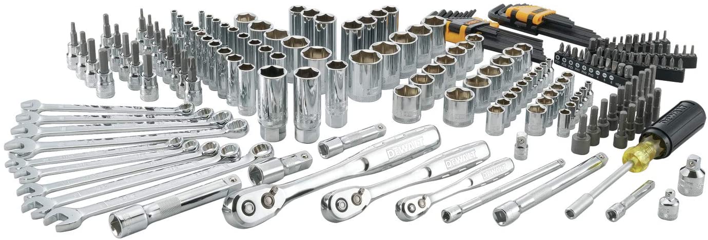 DEWALT DEWALT mechanical drive socket set 200 pieces MM/SAE (DWMT75000) collection | LIDL