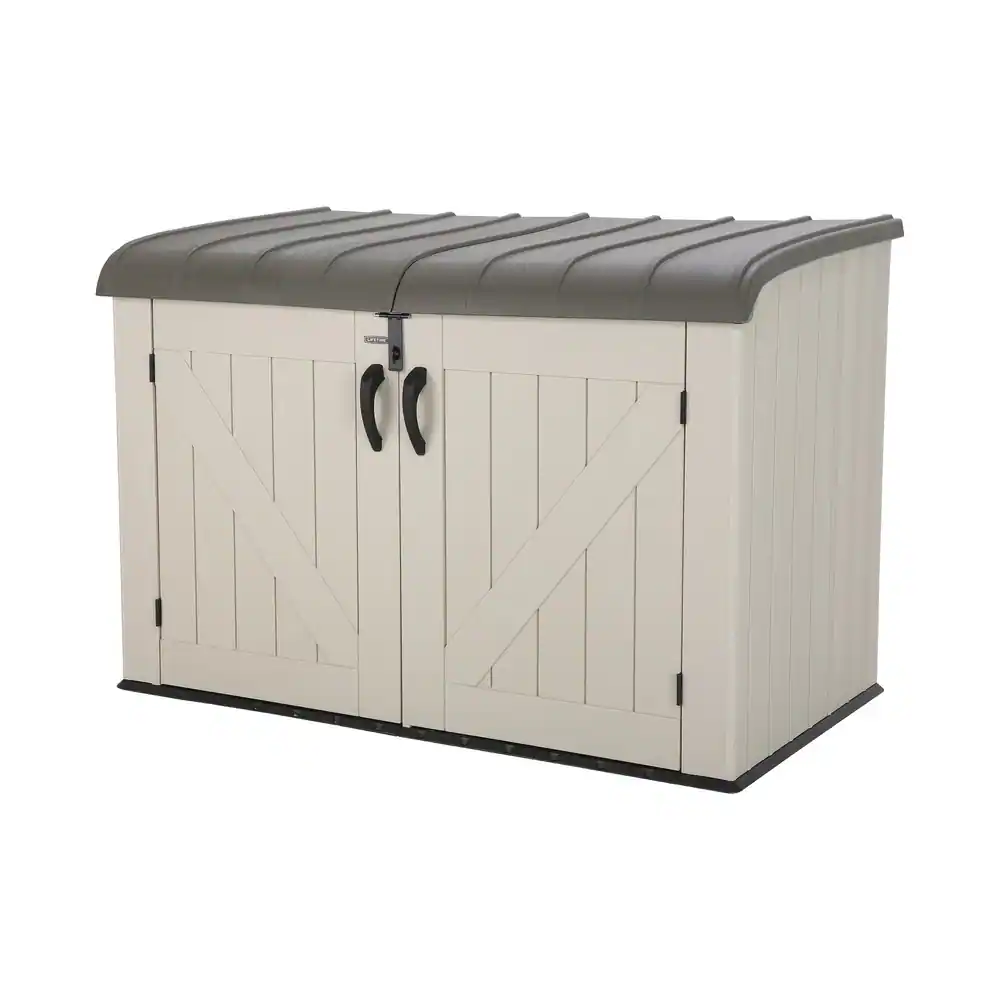 Lifetime Horizontal Storage Shed (75 cubic feet) collection | LIDL