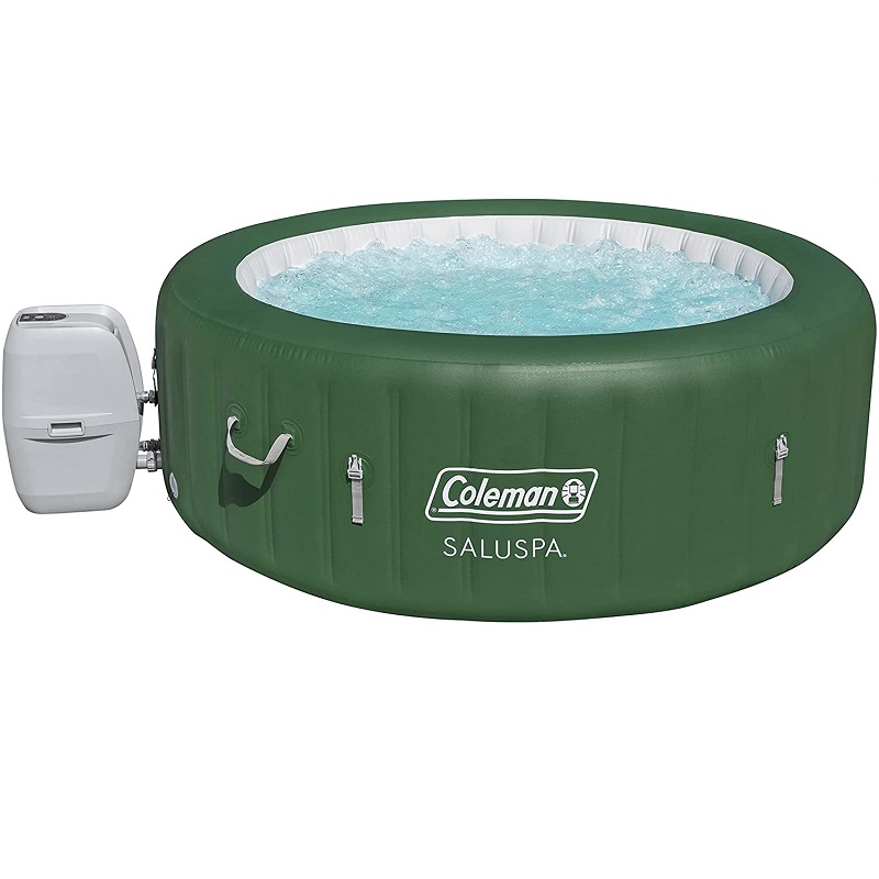 SaluSpa Inflatable Hot Tub | Portable Hot Tub W/ Heated Water System & Bubble Jets | Fits up to 6 People collection | LIDL