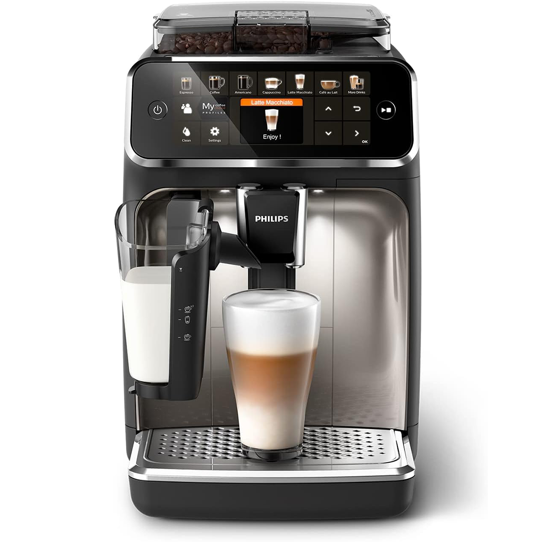 Philips Series 5400 Kaffeevollautomat – LatteGo Milchsystem. 12 Kaffeespezialitäten. Intuitives Display. 4 Benutzerprofile. collection | LIDL