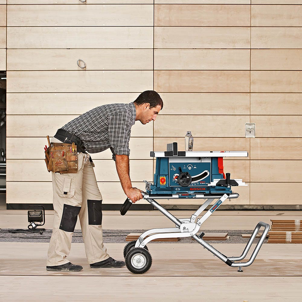 BOSCH Table Saw Stand Folding Trolley Gravity Rise GTA60W collection | LIDL
