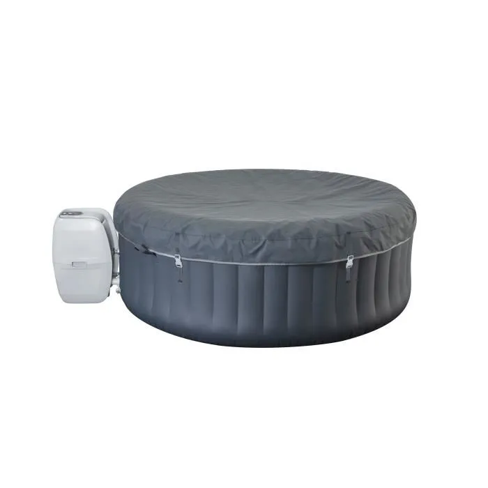 Spa gonflable BESTWAY - Lay-Z-Spa™ BAJA - 175 x 66 cm - 2 à 4 places - Rond (Avec couverture. pompe. cartouche et diffuseur) collection | LIDL