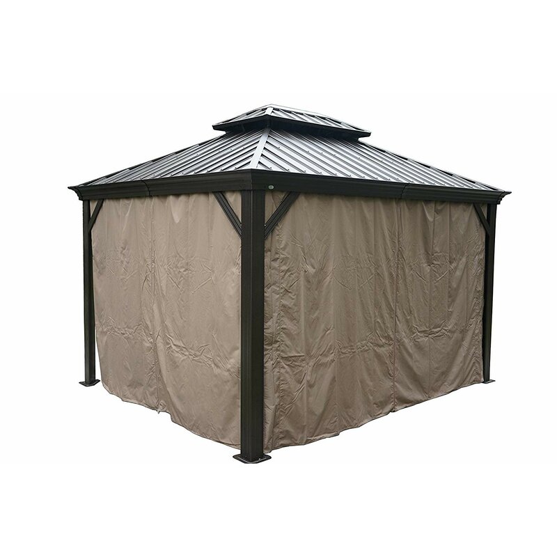 Dahlin 12 Ft. W x 10 Ft. D Aluminum Patio Gazebo collection | LIDL