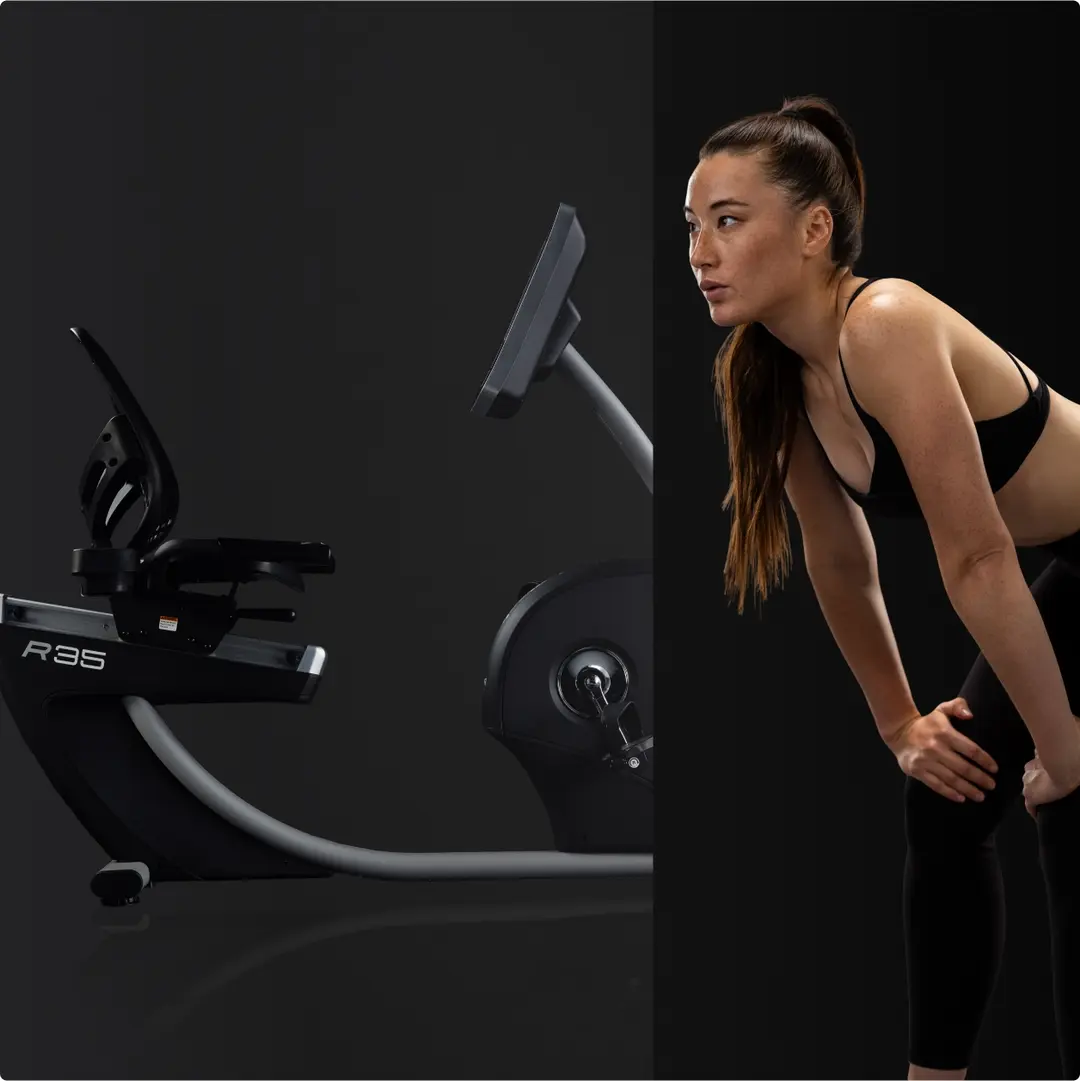 Best Smart Recumbent Exercise Bike: NordicTrack Commercial R35 Exercise Bike collection | LIDL