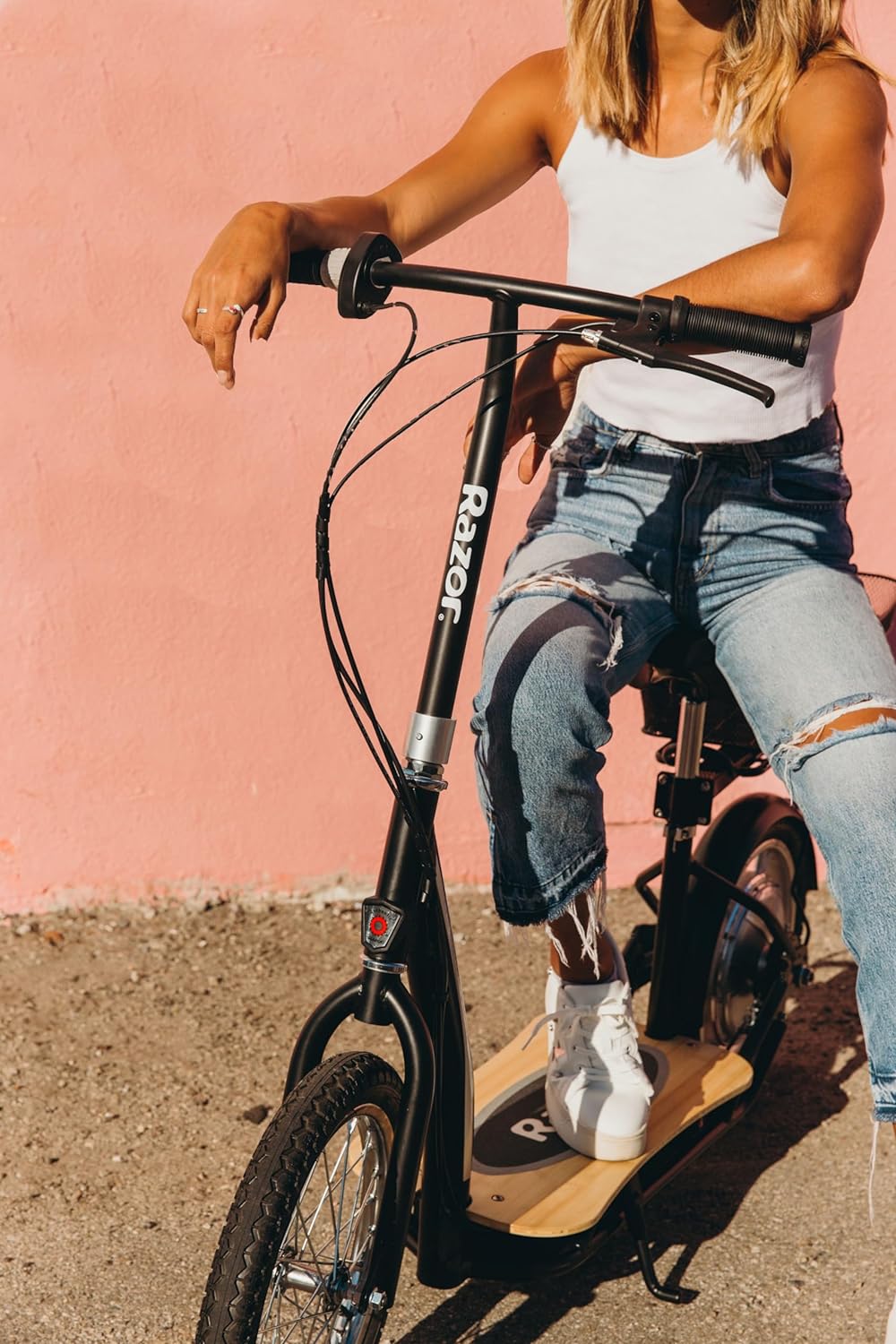 EcoSmart Metro Electric Scooter  Padded Seat collection | LIDL