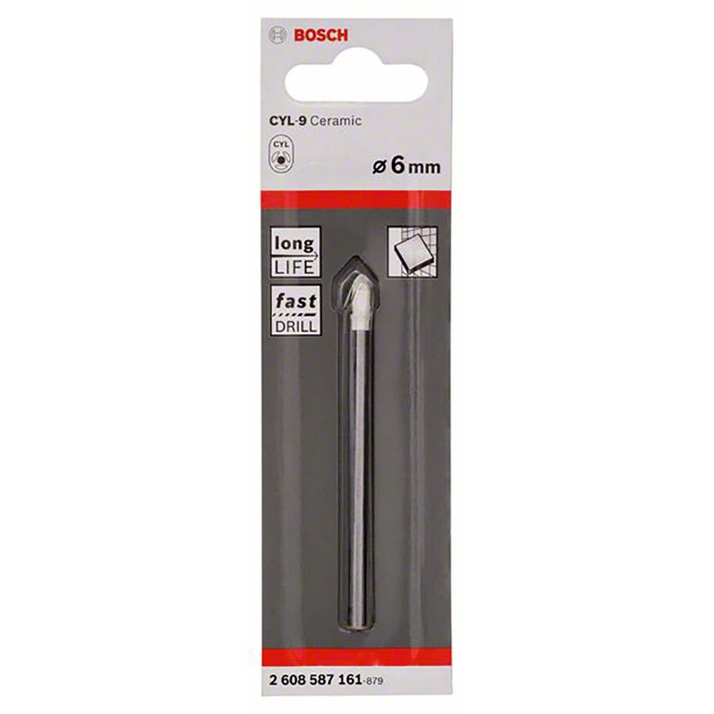 BOSCH 6.0 x 80mm TCT Glass & Tile Drill Bit - CYL-9 CERAMIC collection | LIDL