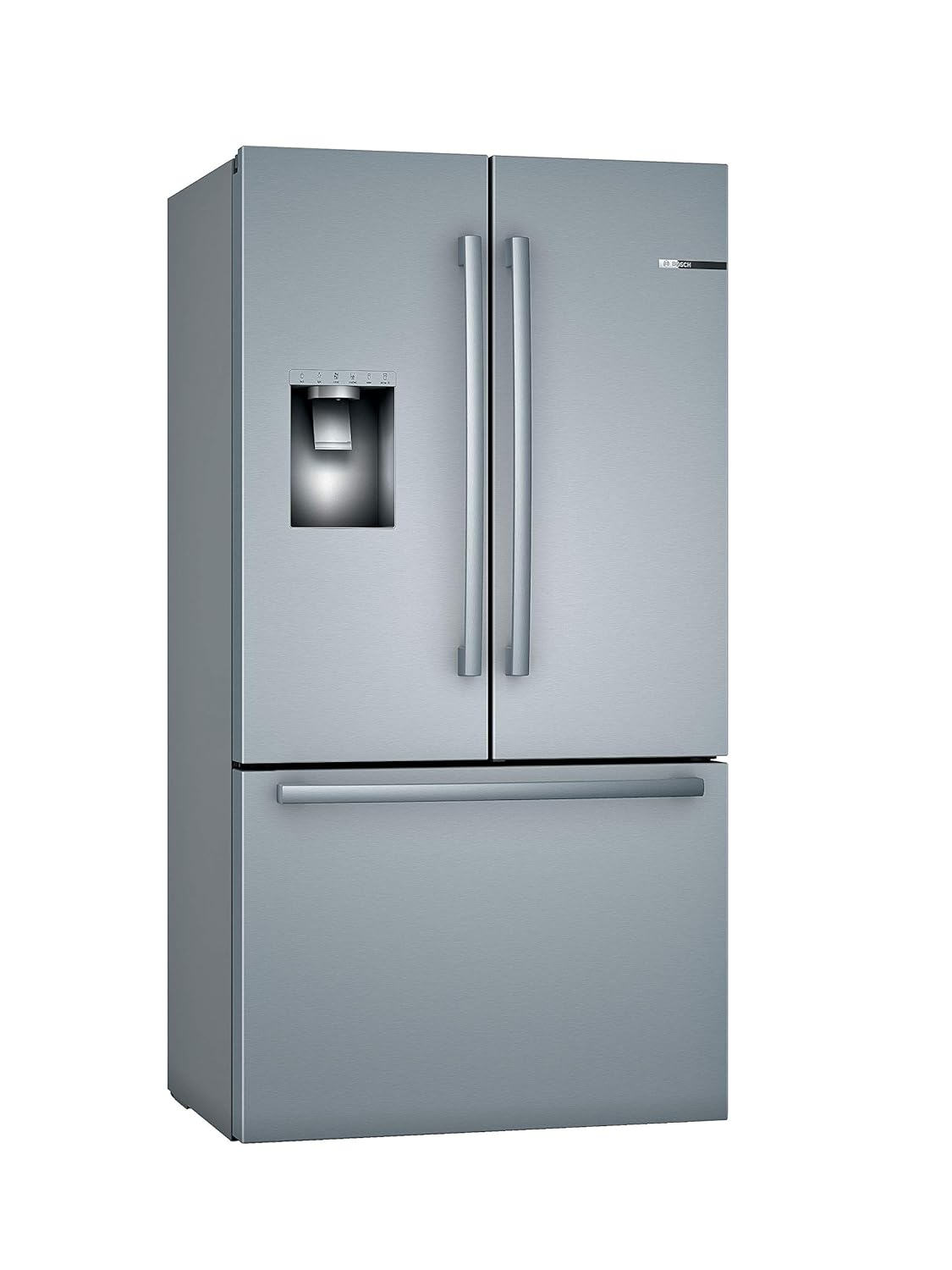 BOSCH French Door Bottom Mount Refrigerator 36'' Stainless steel (with anti-fingerprint). Total No Frost collection | LIDL