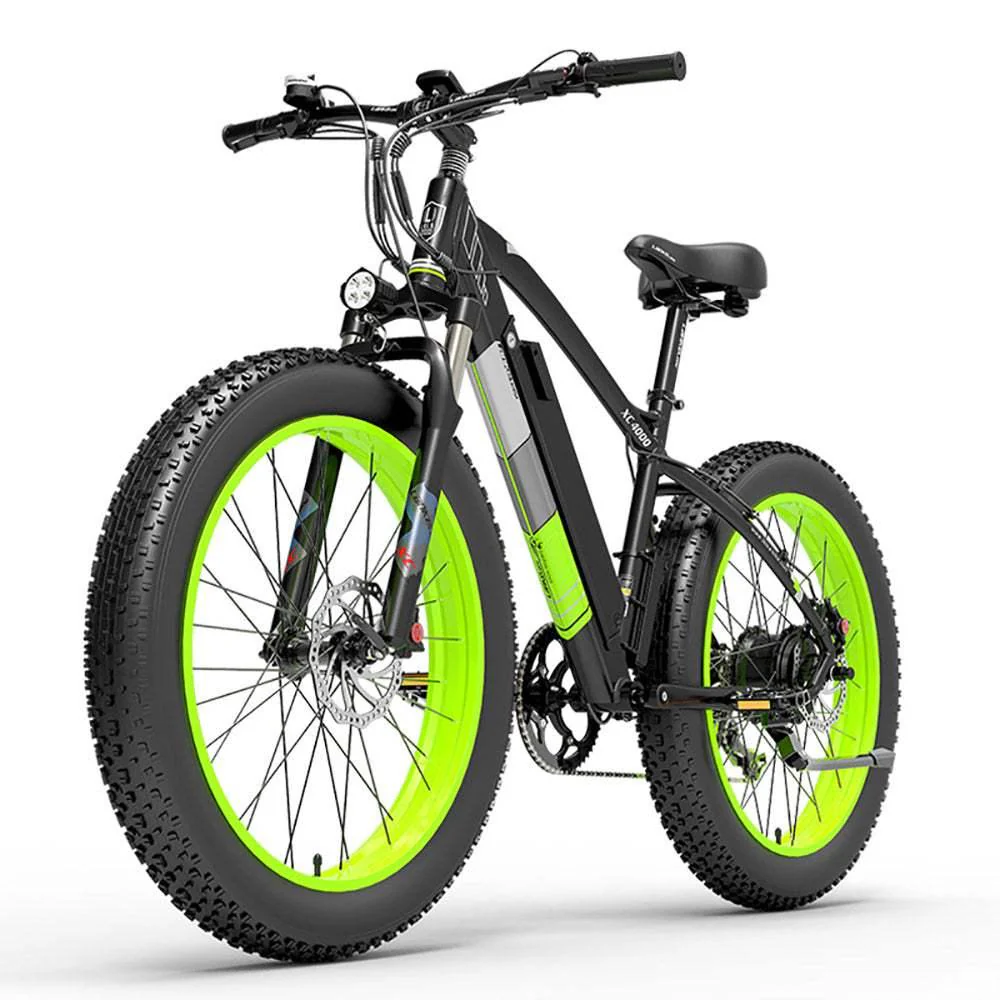 Lankeleisi XC4000 1000W Elektro Fat Tire 17.5Ah E Mountainbike EMTB E-Bike collection | LIDL