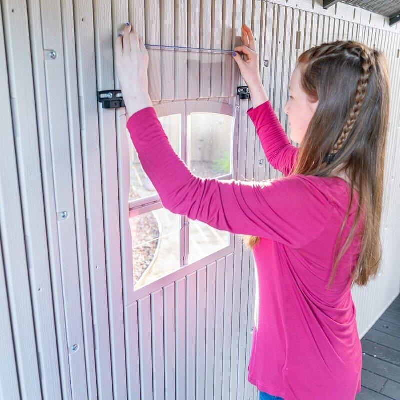 8 ft. W x 15 ft. D Plastic Storage Shed collection | LIDL