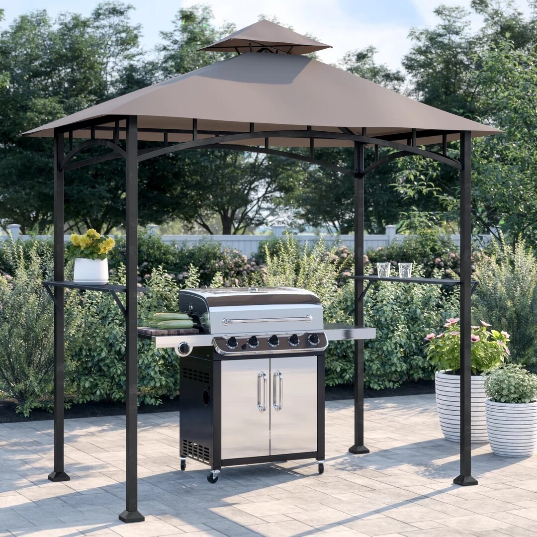 Bayamo 8 Ft. W x 5 Ft. D Steel Grill Gazebo collection | LIDL