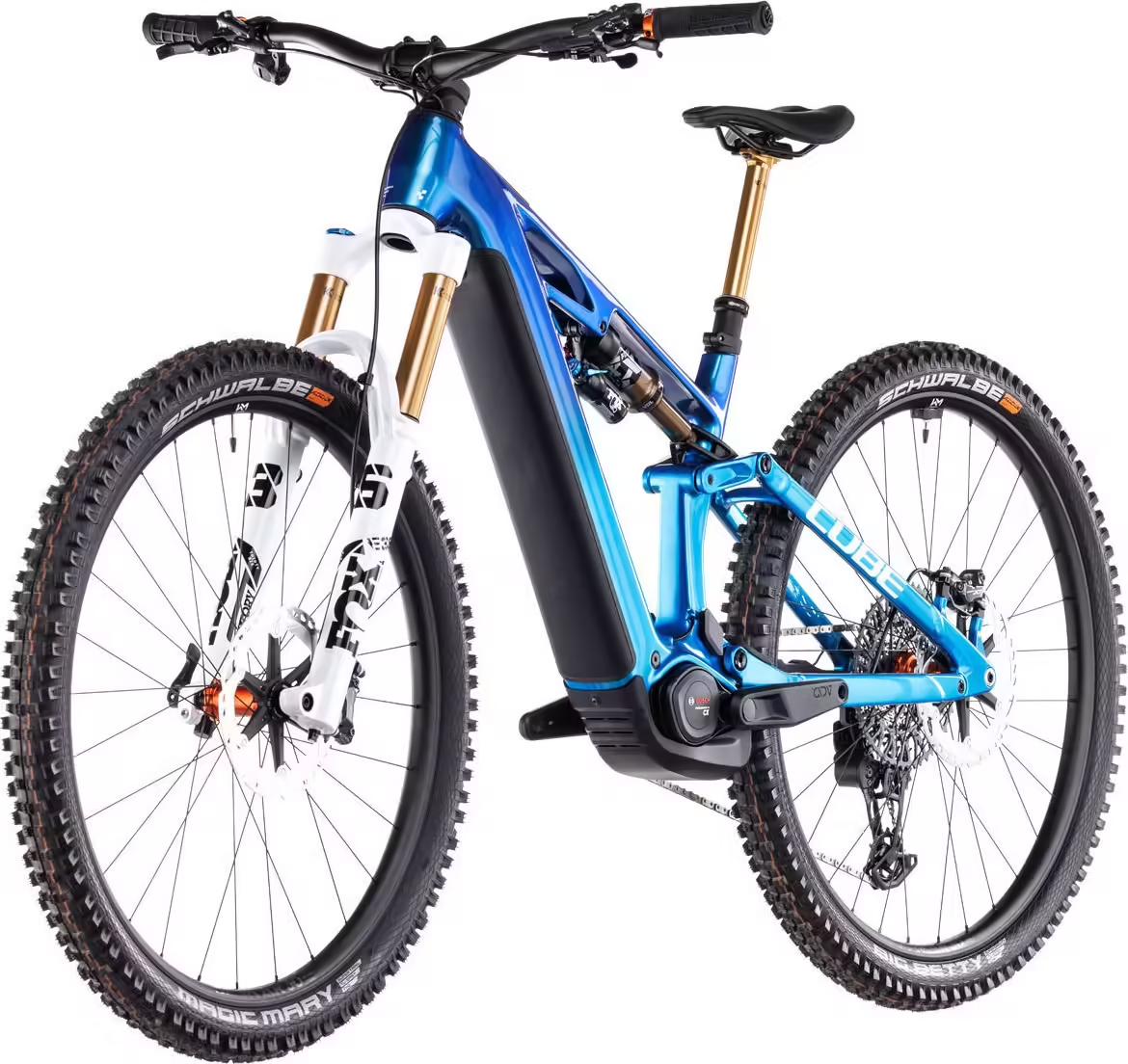 Cube Stereo Hybrid One44 HPC AT 800 Electric Full Suspension MTB Sram X0 Eagle AXS 12S 800 Wh 29 collection | LIDL