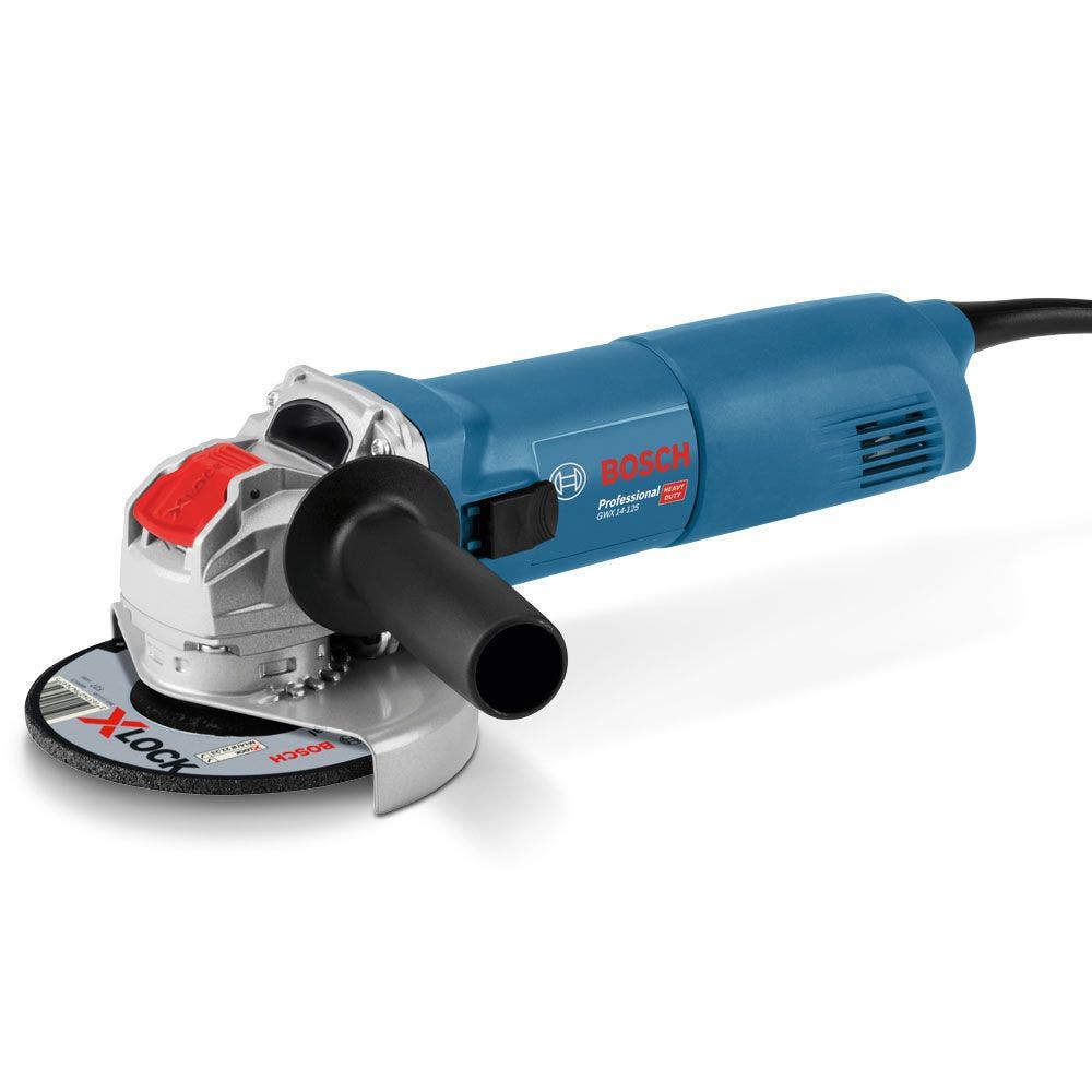BOSCH X-LOCK™ 1400W 125mm Angle Grinder GWX 14-125 06017B7042 collection | LIDL