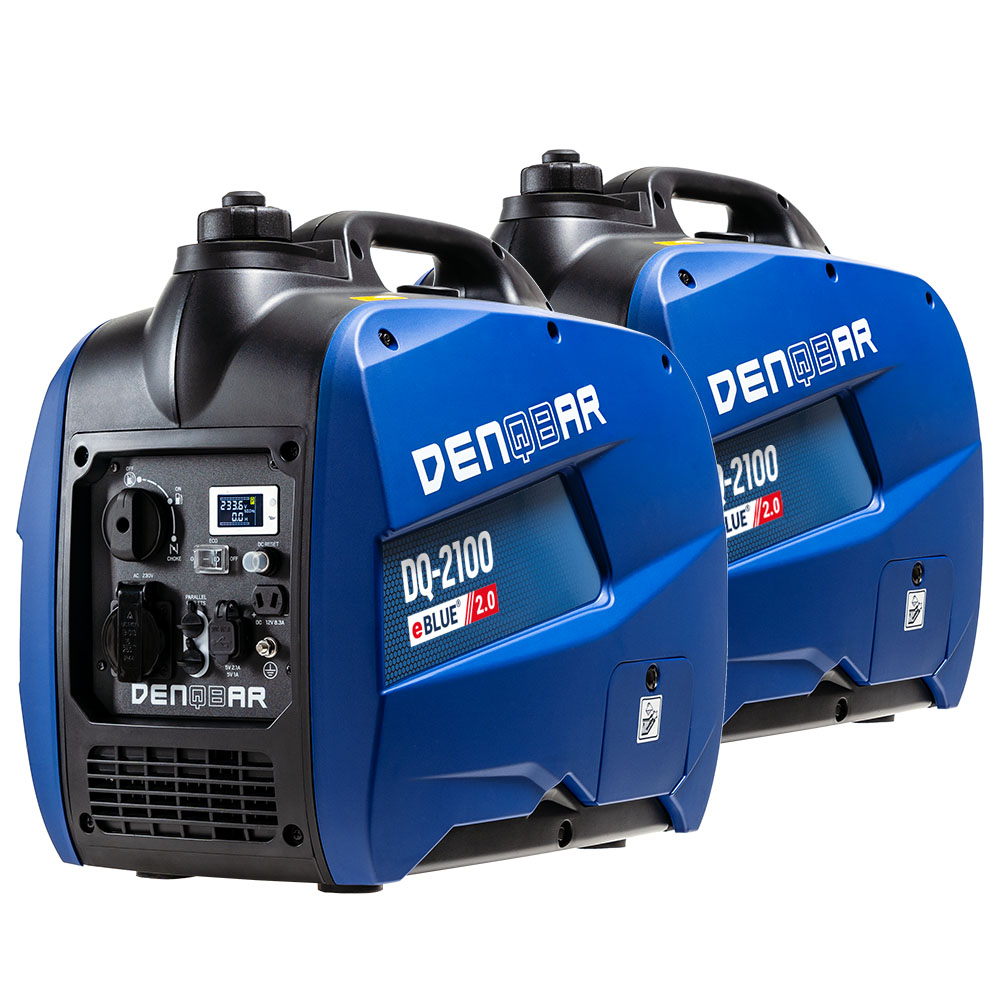 BUNDLE: 2 X 2.1 KW INVERTER GENERATOR DQ-2100 + CABLE FOR PARALLEL CONNECTION collection | LIDL