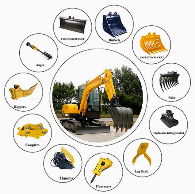 Mini Excavator New Designs Excavator Small Mini Digger Crawler Excavator collection | LIDL