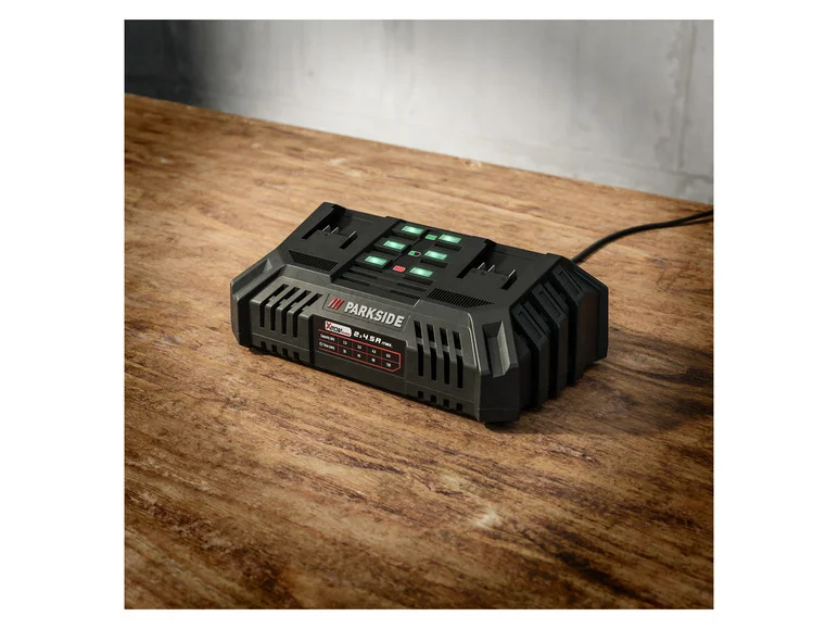 PARKSIDE® Chargeur de batterie double PDSLG 20 B1. 2 x 4.5 A. 20 V collection | LIDL