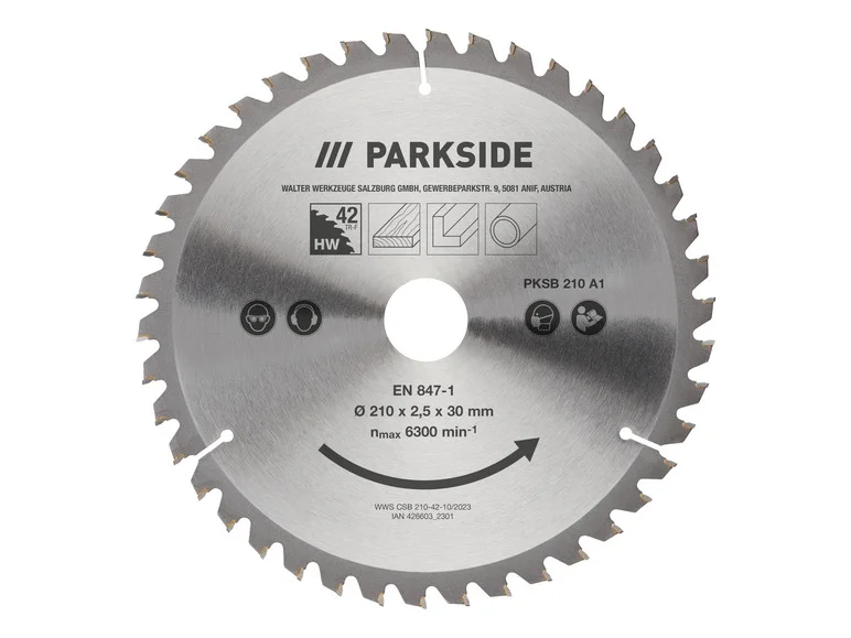PARKSIDE® Lame de scie circulaire PKSB 210 A1. Ø 21 cm collection | LIDL