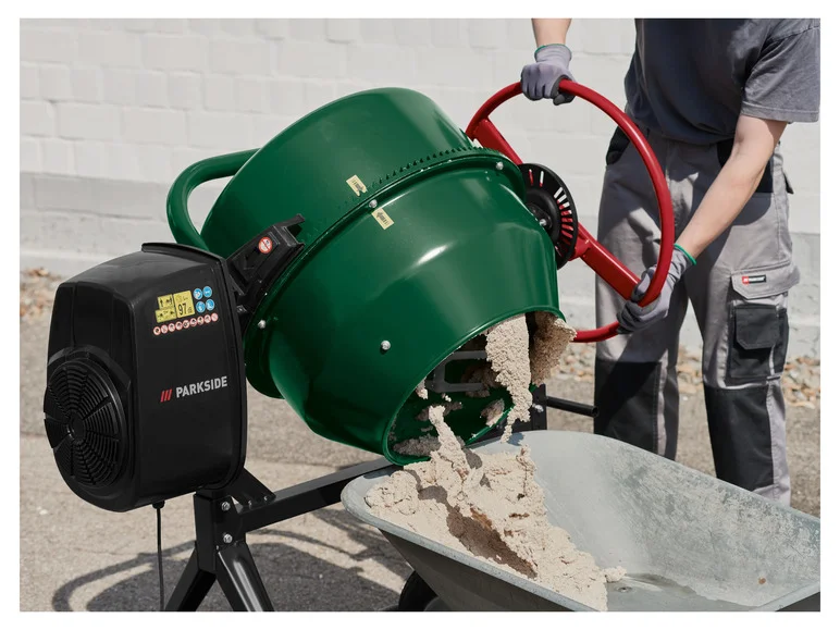 PARKSIDE® Bétonnière PCM 125 A1. 120 l. 550 W collection | LIDL