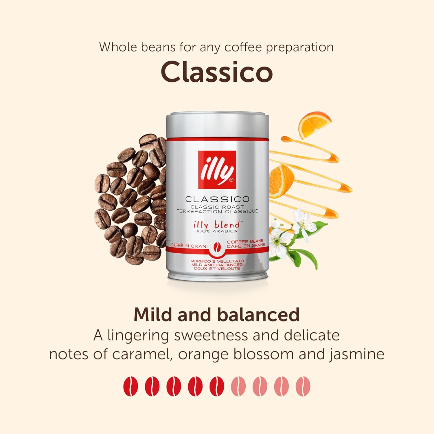 Illy - Caffè in Grani Tostato Classico , 250 grammi x 12 (Coffee Beans) collection | LIDL