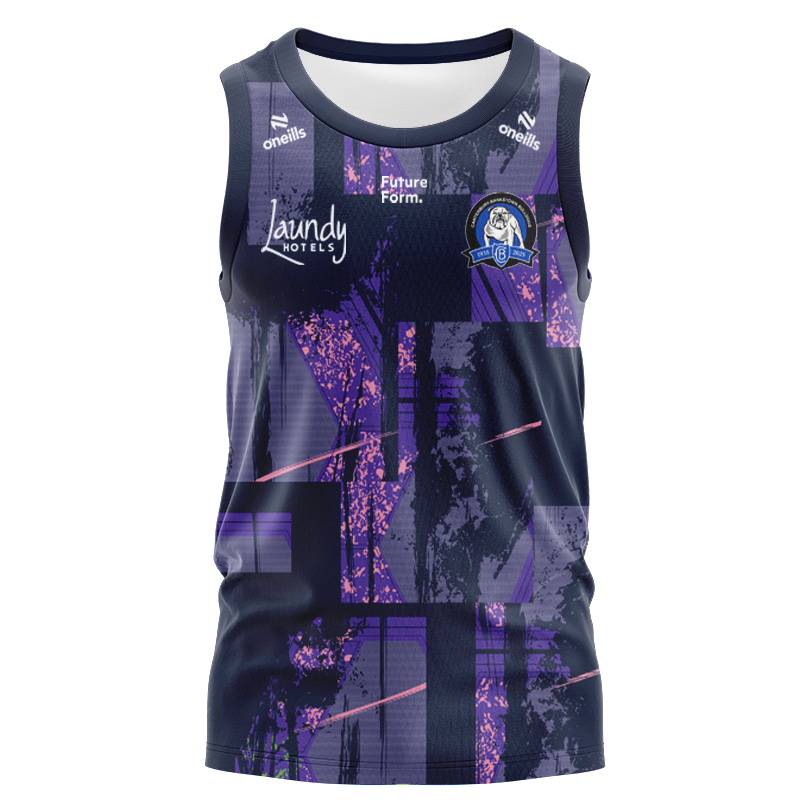 NRL Canterbury-Bankstown Bulldogs 2025 Captains Run Singlet
