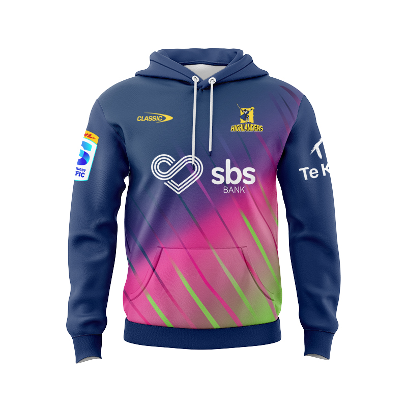 Otago Highlanders Super Rugby 2025 Training Hoodie