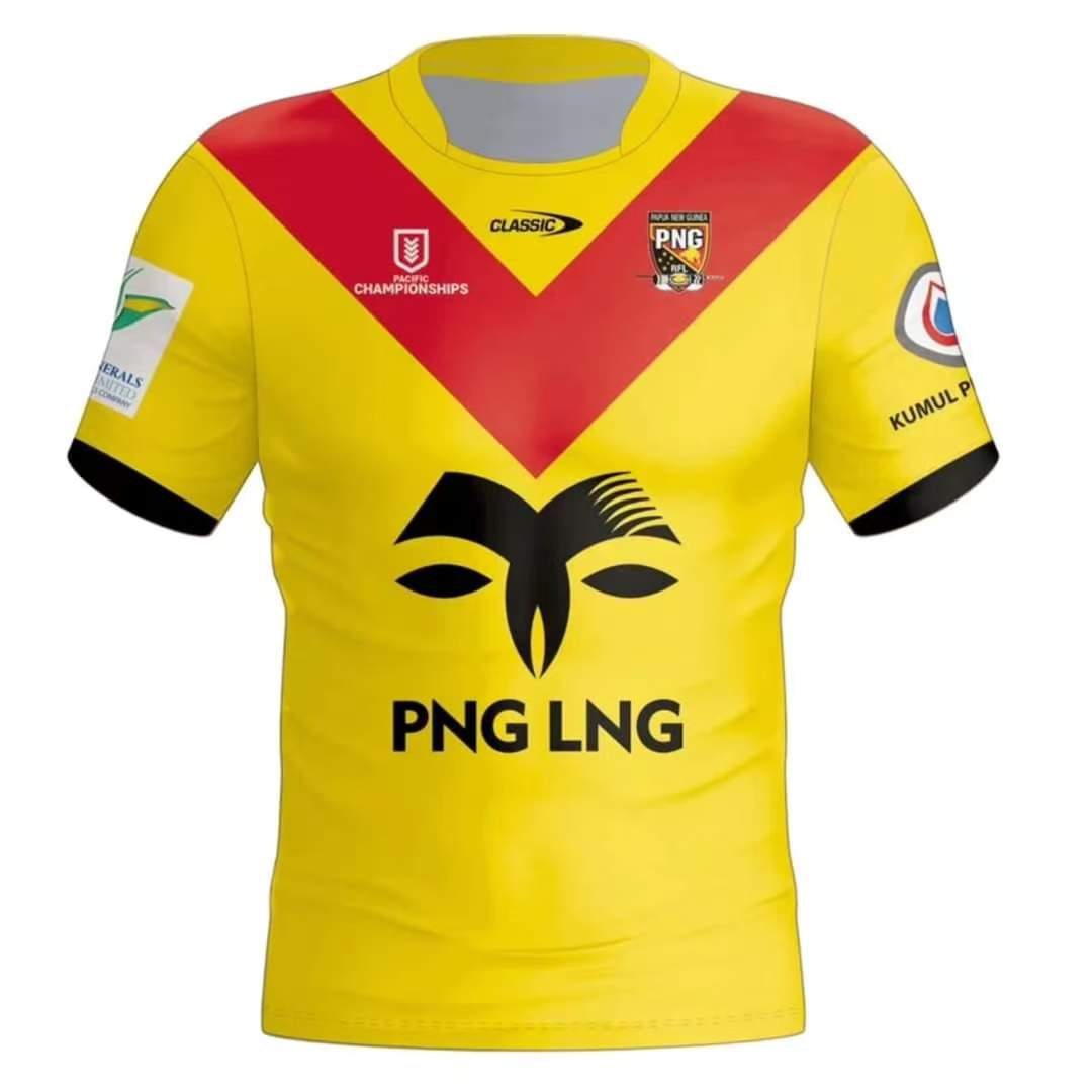 Papua New Guinea Kumuls 2024 Pacific Championships Jersey