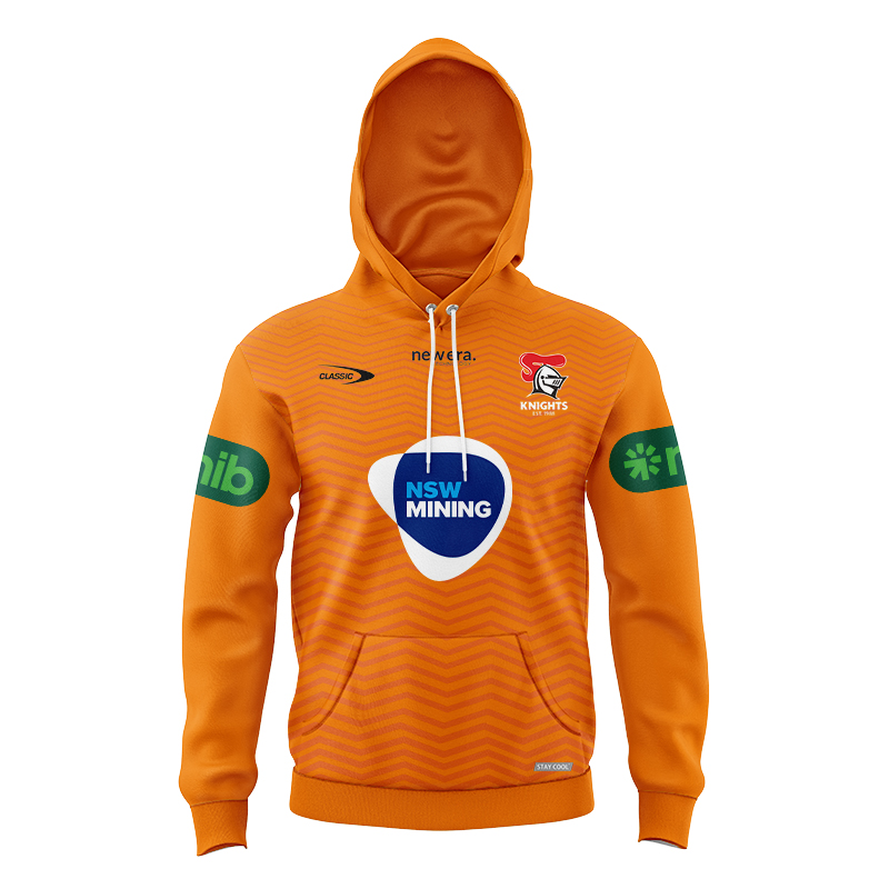 Kid's NRL Newcastle Knights 2024 Mining Training Hoodie