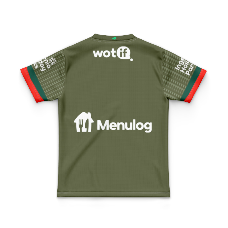 Kid's NRL South Sydney Rabbitohs 2025 Captains Run Jersey