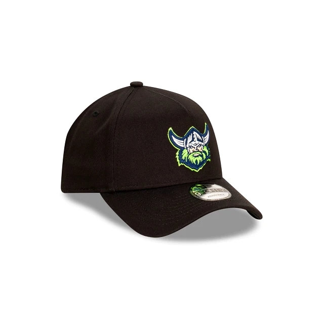 NRL Canberra Raiders Black Embroidered Logo Cap 2025