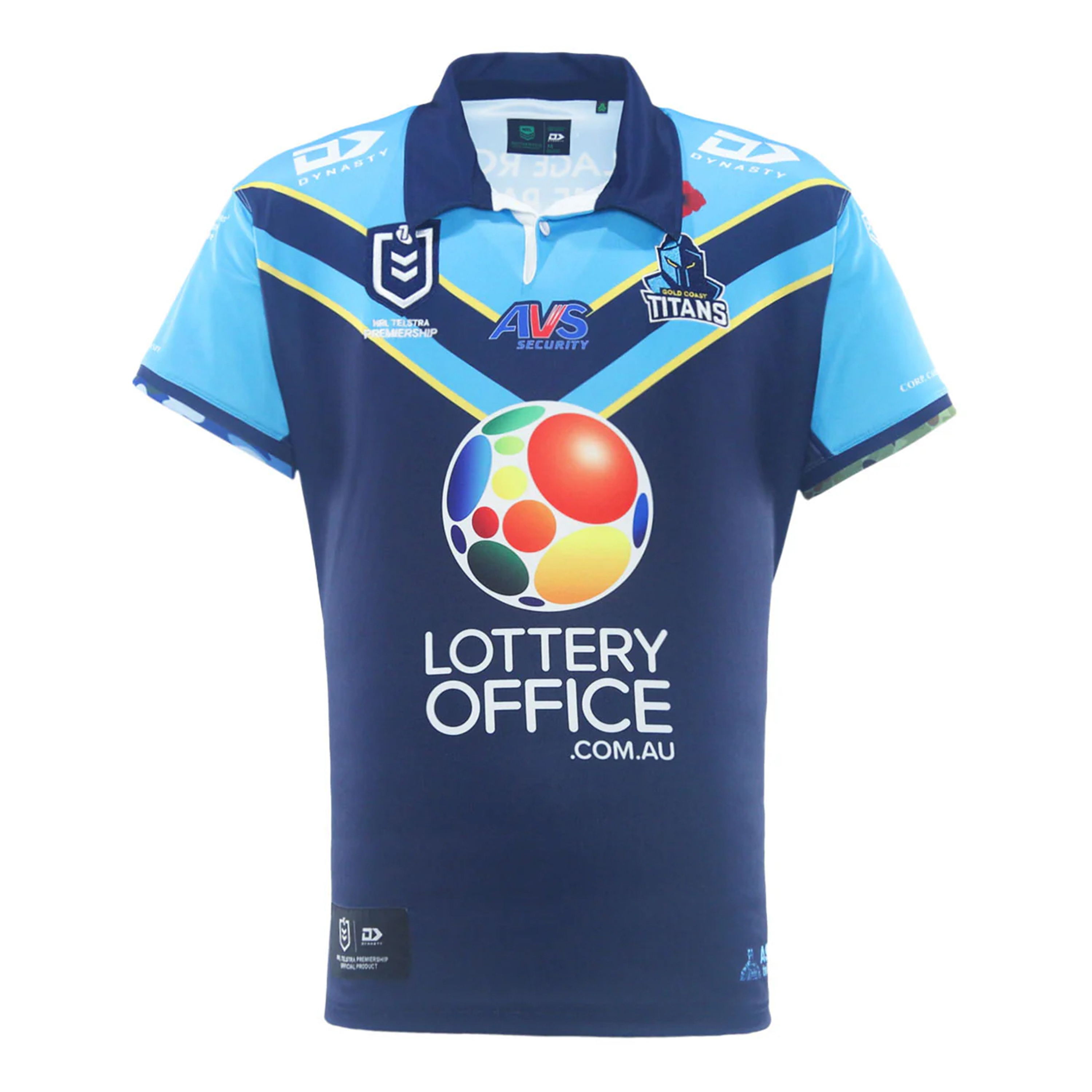 NRL Gold Coast Titans 2025 ANZAC Jersey