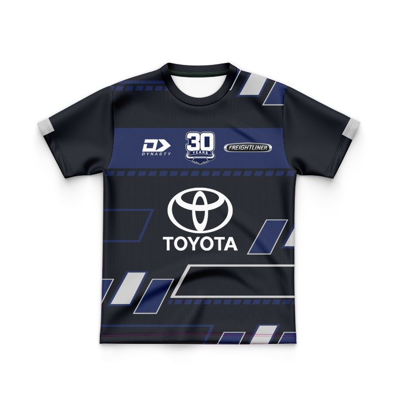 Kid's NRL North Queensland Cowboys 2025 Black Training Jersey